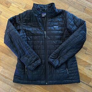 Black Patagonia Nanopuff Jacket